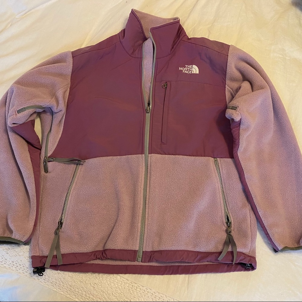 The North Face Denali purple